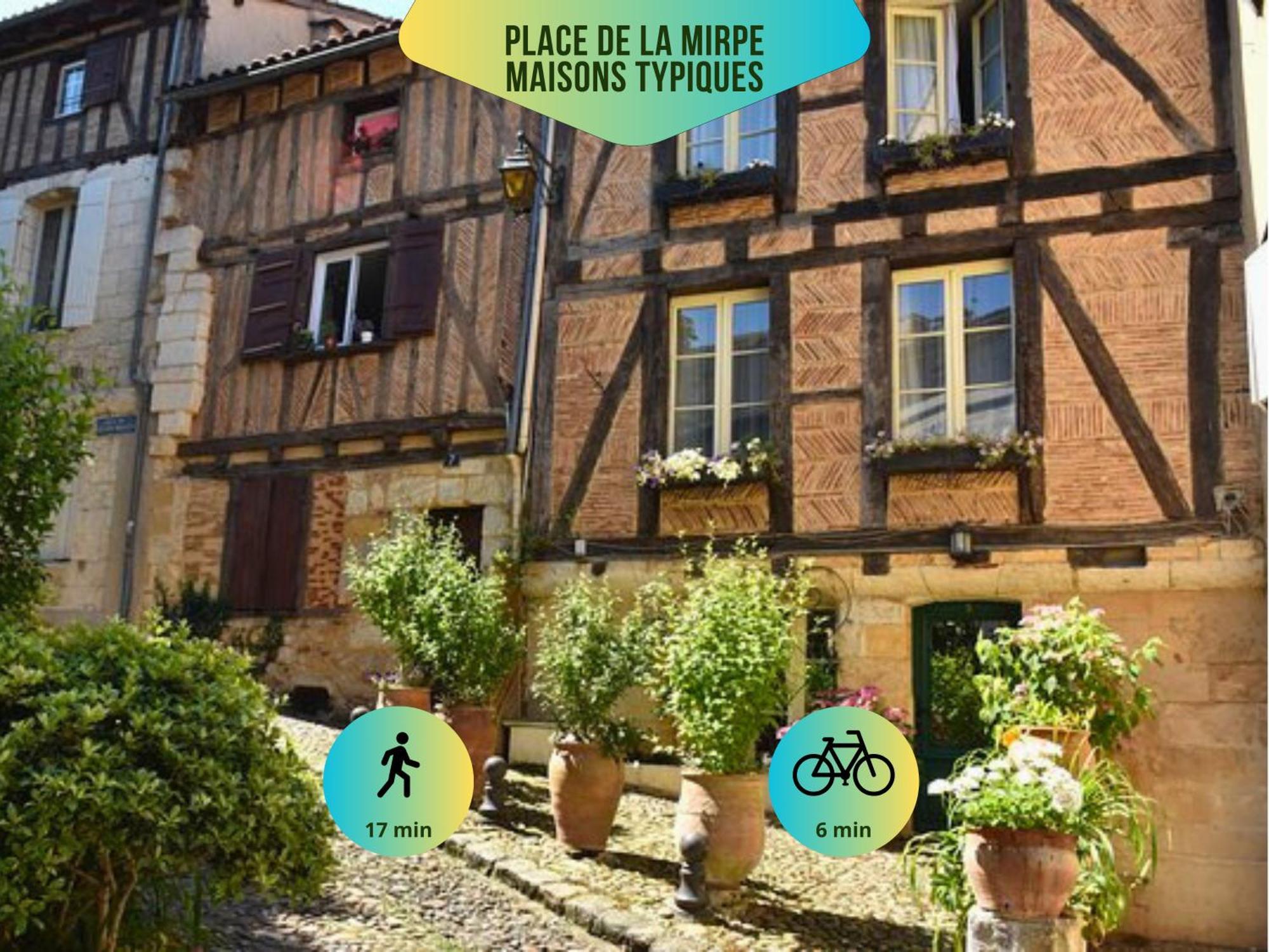 Le Pic'Vert - Free Parking - 400M Hospital - 15Min Train Station & Historic Center - Air Conditionner - Calm & Cosy Bergerac Eksteriør billede
